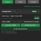 cashout bet